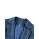 Faithtur Men's Blazer Plaid/Plain Color Lapel Long Sleeve Button Suit Coat - image 5 of 8