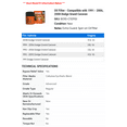 thumbnail image 2 of FRAM Extra Guard Motor Spin-On Oil Filter fits 1991-2006, 2008 Dodge Grand Caravan, 2 of 2