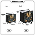 thumbnail image 6 of Qxltty Midnight Owls Car Dumpster Collapsible Rear Seat Suspension Trash for Front Seat Center Console in Vehicle, 6 of 8