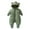 Green, variant on FAOWME Baby Cartoon Ear Set Winter Coat Warm Hooded Jumpsuit Onesie Boys Girls White 3-6 Months