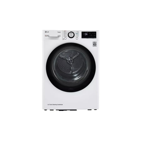 LG DLHC1455W 4.2 Cu. Ft. White Stackable Front Load Electric Smart Dryer