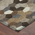 thumbnail image 3 of Addison Rugs Chantille Indoor/Outdoor Transitional Geometric Brown Machine Washable Rectangle Rug, 3' x 5', 3 of 8