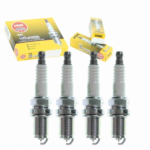 4 pc NGK G-Power Spark Plugs compatible with Honda Civic 1.6L L4 1999-2000