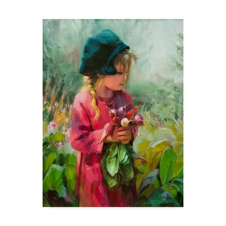 Red Eden Art - Trademark Fine Art 'Child Of Eden' Canvas Art by Steve Henderson