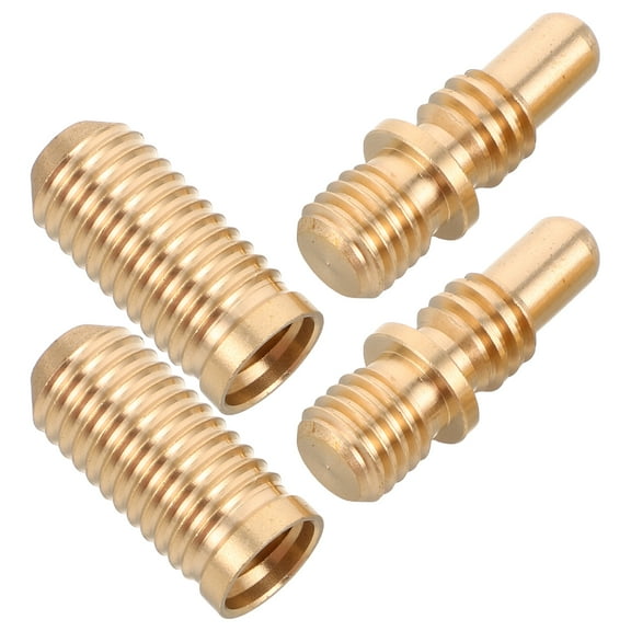 FRCOLOR 4pcs Billiard Cue Stick Screws for Pool Cue Repair Maintenance Tips and Hardware Accessories