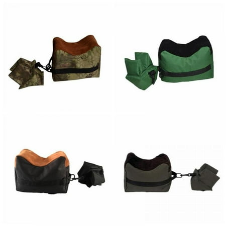 Shooting Rest Bags Front Rear SandBag Support Stand Holders for Gun Rifle with Durable Construction and Water Resistance for Outdoor Range Shooting and Hunting