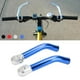 thumbnail image 1 of 1 par de barras de extensión de manillar de aleación de aluminio para resto de bicicleta, extremos de barra de manillar de bicicleta de montaña, 22,2m Azul Macarena manillar del resto de la bici, 1 of 8