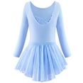 thumbnail image 2 of Hiijoy Big Girls Long Sleeve Ballet Leotard Dance Dress, Sizes 4-12, 2 of 5