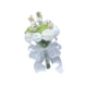 thumbnail image 5 of Ramos de boda con rosas artificiales y cinta de seda decorativa. blanco, 5 of 9