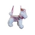 thumbnail image 2 of Poochie And Co Little Girls Plush Animal Shaped Purse, Kids Fashion Handbags - White Scotty, 2 of 2