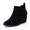Black, variant on Women's Tito Wedge Bootie - Soft Vegan Suede, Memory Foam, Wide Width Available
