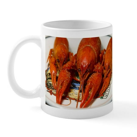 

CafePress - Crawfish Mug - 11 oz Ceramic Mug - Novelty Coffee Tea Cup
