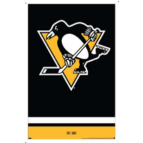 NHL Pittsburgh Penguins - Logo 21 Wall Poster, 22.375" x 34", Framed