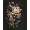 thumbnail image 3 of Unknown 12x14 Black Modern Framed Museum Art Print Titled - Dramatic Bouquet II, 3 of 5