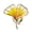 Dark Yellow, variant on Women Brooch Sunflower Maple Leaf Apricot Leaf Clothes Pin Realistic Electroplated Polished Exquisite Prom Party Coat Shirt Dress Brooch