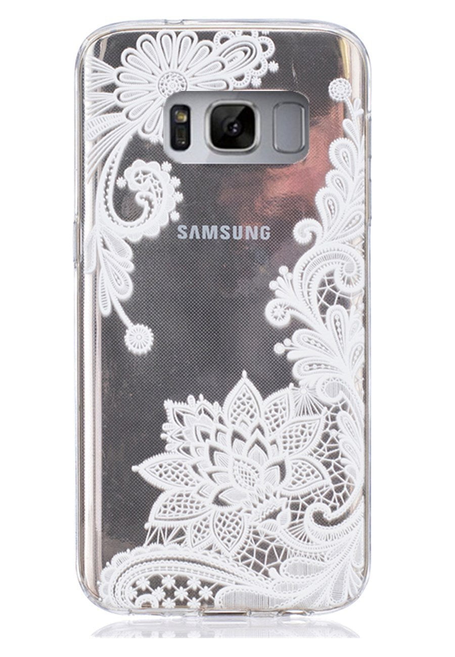 Galaxy S8 Case_3Cworld Ultra Thin Clear Art Pattern