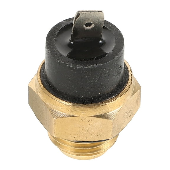 Cooling Fan Switch for Motorcycles Radiator Temperature Thermostat Switch Coolant Fan Metal Compatible with Honda 1 Set