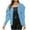 Blue, variant on QUYUON Women Cardigan Sweater Sale Long Sleeve Cardigan for Women Long Sleeve Polyester Women Sweater Cardigan Cardigan Jacket Style Q-12390 Winter Knit Sweater Outerwear Coat White XL
