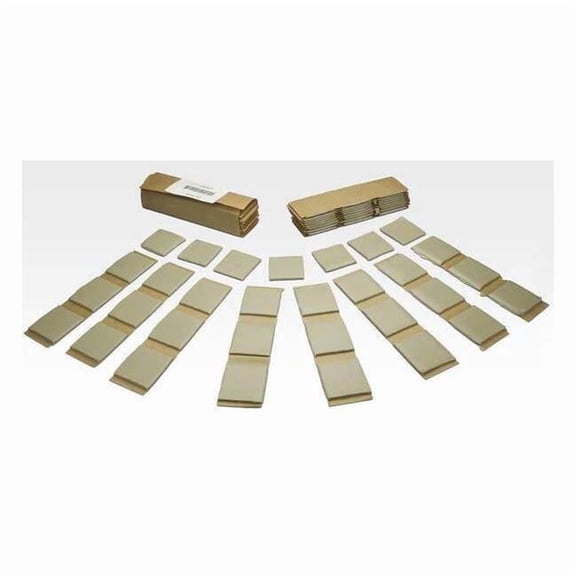 Ductmate Butyl Tape, 2 in Lg, 2 in Width, 3/16 in Thick, Butyl, White GR 440 2X2