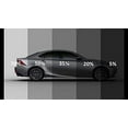 thumbnail image 3 of OTOLIMAN 2Ply Premium 20"inc x 20'ft Uncut Window Tint Film %15 Dark Black Car Home, 3 of 5