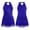 Blue, variant on Rhinestones Modern Hip Hop Jazz Dance Performance Costume Girls Glittery Boyshorts Dress