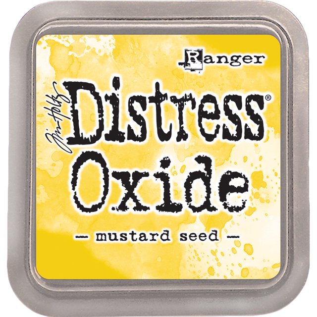 Almohadilla de tinta Ranger Tim Holtz Distress Oxides, color semilla de mostaza