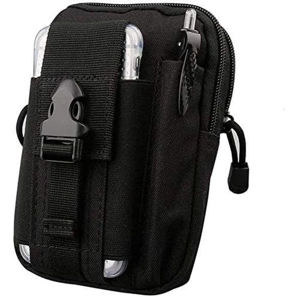 Bolsa de Táctica de Sistema, Bolsa de Cintura Táctica Exteriores Compacta Multi Fucional del Celular Monedero, Porta Herramientas de Multiusos Molle Paquete de Cintura
