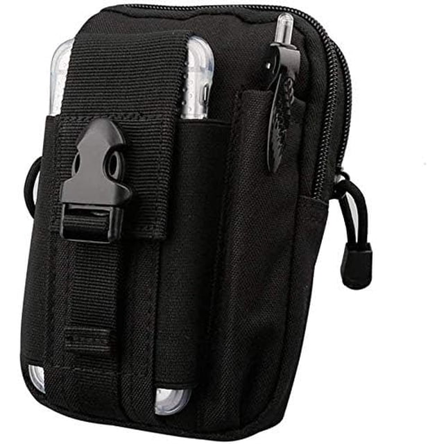 Bolsa de Táctica de Sistema, Bolsa de Cintura Táctica Exteriores Compacta Multi Fucional del Celular Monedero, Porta Herramientas de Multiusos Molle Paquete de Cintura