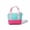 A, variant on Mini Tote Bag Decoration Gift Bag Colorful Canvas Bag
