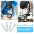 thumbnail image 3 of Grinder Adjustable Angle Grinder Spanner Polisher 4pcs Nut Remover Hubs Arbor Repair Practical Grinder Repair Tool, 3 of 6