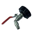 thumbnail image 1 of Contenedor de IBC 16 mm de válvula de grifo adaptador de agua Barril de agua Toque Acero inoxidable Conector de PVC Depósito Suministros Suministros de reemplazo de piezas Kearding TO001166-00, 1 of 7