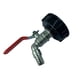 thumbnail image 1 of Contenedor de IBC 16 mm de válvula de grifo adaptador de agua Barril de agua Toque Acero inoxidable Conector de PVC Depósito Suministros Suministros de reemplazo de piezas Jumpingount TO001166-00, 1 of 7
