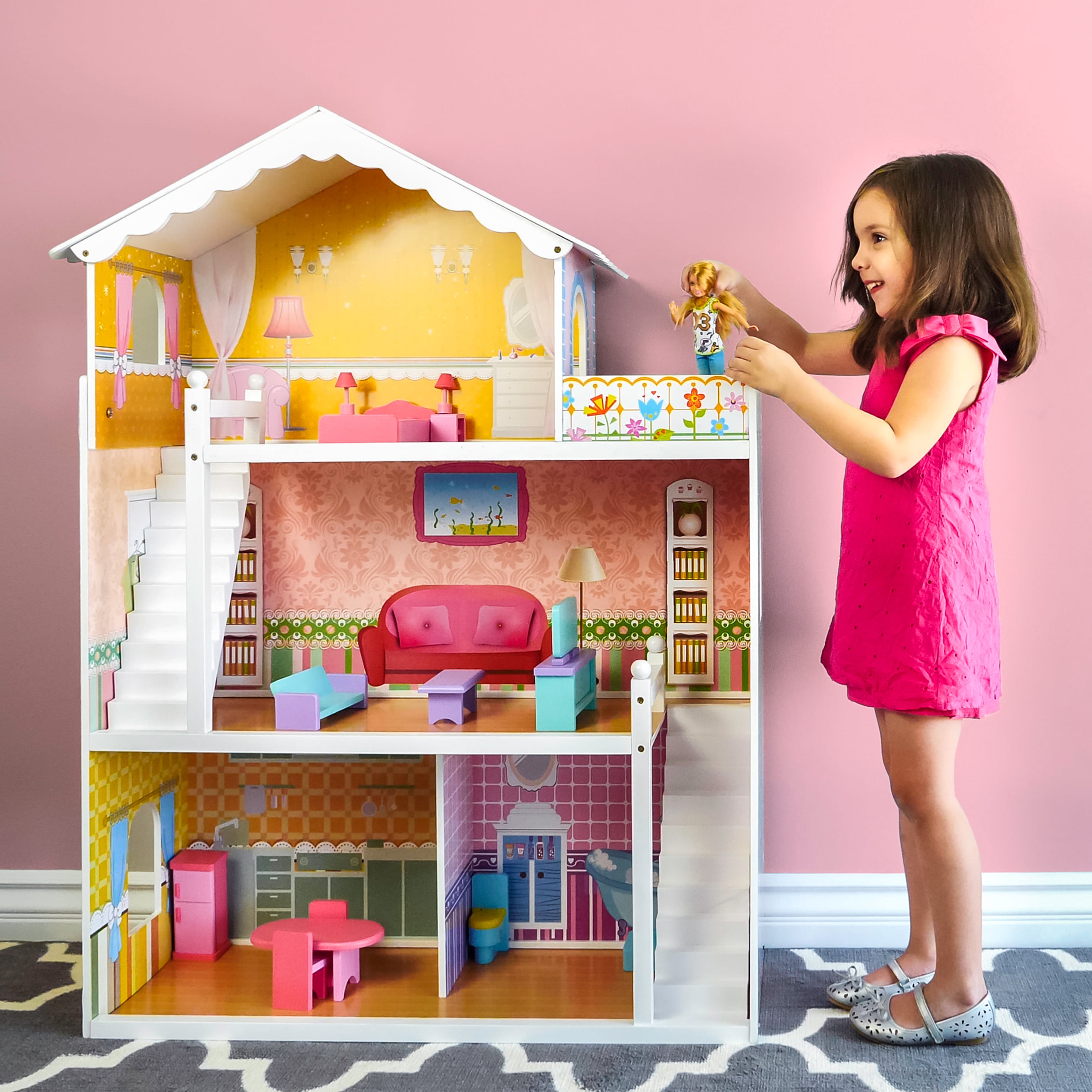 dolls house to fit barbie