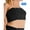 Black|Black|Black|Black|Black, variant on Kuda Moda 5-Pack Women Plus Size Tube Top Bra Seamless Strapless Bandeau Bra XL 2X 3X 4X No Pad