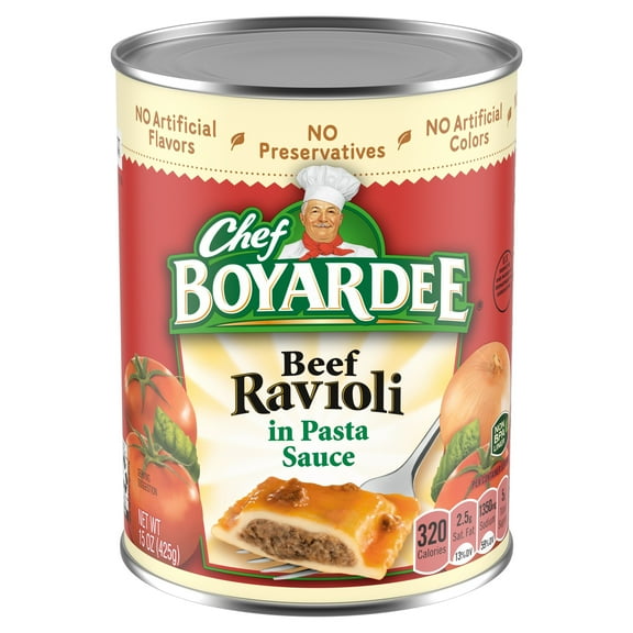 2 Pack - Chef Boyardee Beef Ravioli - 15 oz Packaging may vary