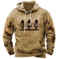 thumbnail image 2 of Sudadera con capucha retro para hombre, sudadera con capucha con estampado 3D de Yellowstone Park para hombre, nueva moda urbana, sudadera con capucha de hip hop de invierno súper grande, ropa para ho, 2 of 5