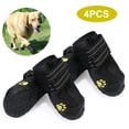 thumbnail image 4 of Dog Shoes Boots Waterproof Shoes for Dogs with Reflective Strap Rugged Anti-Slip Sole Pet Paw, 4 of 8