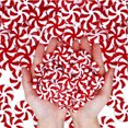 thumbnail image 3 of 5/10/20 piezas de caramelos acrílicos navideños rojos y blancos, adornos colgantes para árbol de Navidad para bodas, fiestas, regalos de Año Nuevo, decoración del hogar, 3 of 4