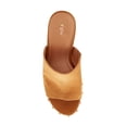 thumbnail image 5 of YDN Women Comfy Open Toe Studded Slide Sandals High Wedge Heels Platform Clogs Mules Slip On Shoes Size 11 Tan, 5 of 5
