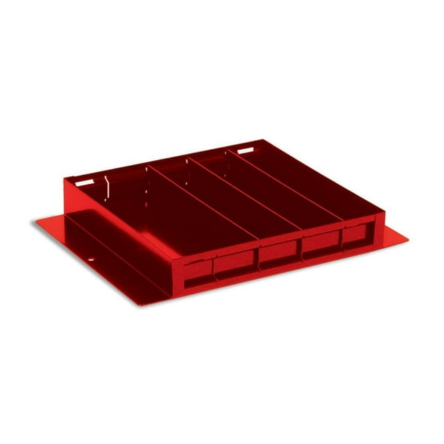 Weather Guard Tool Box Tray 615 For Saddle Boxes/Cross Boxes and All-Purpose Chests; 19-1/4 Inch Length x 14 Inch Width; Without Dividers; Steel