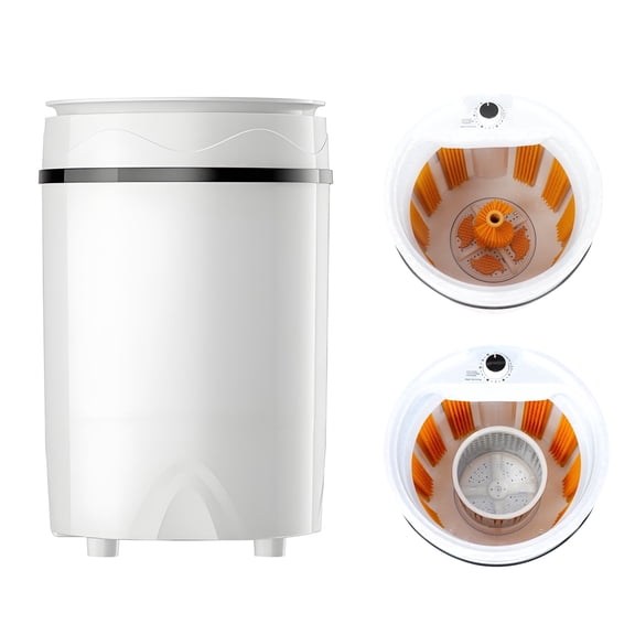 Vicamy Shoe Washing Machine, Semi Automatic Mini Washer with Spin Dry, PA Soft Bristles Deep Cleans Shoes, Clothes & Socks,Portable,Compact