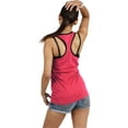 thumbnail image 3 of Hat and Beyond Women's Racer Back Sleeveless T-Shirts with Contrast Binding, 3 of 6