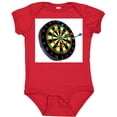 thumbnail image 3 of Inktastic Dart Board Boys or Girls Baby Bodysuit, 3 of 5