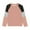 Light Pink, variant on Bearichfupo Girl's Casual Big Kids Long Sleeve Striped Color Block Casual Tees With Pockets,Girls Crewneck Tees,Sizes 4-5 Years