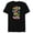 Black, variant on Marvel Avengers 60th Anniversary Four Heroes Retro Classic- Short Sleeve Blended T-Shirt for Adults - Customized-Yellow