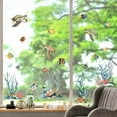 thumbnail image 5 of 8 Sheets Turtle Wall Stickers Sea Grass Ocean Summer Self Adhesive Window Decals Peel and Stick Clings PVC Waterproof Decor, 5 of 9