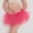 Hot Pink, variant on Kcocoo Womens High Quality Pleated Gauze Short Skirt Adult Tutu Dancing Skirt Polyester Pink