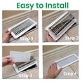 thumbnail image 3 of Air Vent Filters, 4"x10" Vent Filters, Activated Carbon Air Filters for Home, Floor Registers, Diffusers, Air Purifiers. Air Condi, 3 of 8