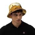 thumbnail image 4 of Salouo Western Cowboy Ranch Print Unisex Bucket Hat, Outdoor Summer Beach Fishing Sun Hat Fun Outdoor Vacation Hat for Men Women Teens,Reversible Double-Side-Wear, 4 of 6