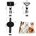thumbnail image 2 of 3PCS Dog Grooming Kit - Deshedding Brush, Slicker Brush, Bath Brush and Comb for Pet Supplies (Green Black), 2 of 7